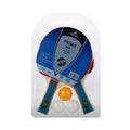 2racket+3balls Professional carbon fiber table tennis rackets with double face pimples in table tennis rubber ping pong racket
